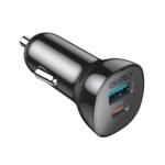 Củ sạc nhanh TC0005 Choetech Dual QC 3.0 + PD20W 38W Car Charger