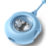 Tai nghe Bluetooth Choetech DNS V5.3 Breath Lighting TWS Earphone with Neck Cable Purple