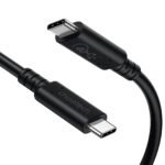 Cáp chuyển đổi USB C sang USB4 Choetech USB C to C USB4 Gen3  100W 40Gbps/8K 0.8M  Cable (XCC-1028)