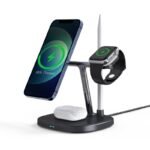 Đế sạc không dây Magsafe  Choetech T583-F Wireless Charger 4in1 15W (Wireless Quick Charger for iPhone/Airpods/Apple Watch/Apple Pencil)