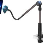 Giá đỡ điện thoại Choetech H049 cổ ngỗng SUPERONE Mag Safe, Giá đỡ điện thoại cho Giường/Bàn, Tay dài lười linh hoạt Đầu giường, Giá đỡ trên cao Chỉ tương thích với iPhone 14 13 12 Series  Vỏ an toàn Mag