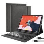Bao da tích hợp bàn phím Bluetooth CHOETECH BH008 Keyboard Case cho IPad Pro 11 inch (BH-008, Case with Bluetooth Keyboard and Pencil Holder)