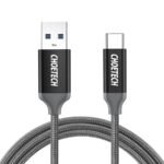 Bộ sạc nhanh Nylon CHOETECH AC0007 Kabel Type C sang USB 3.0 1M